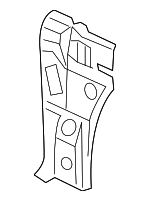 1J0802123C - Body: Inner Reinforced for Volkswagen: Golf, Jetta Image