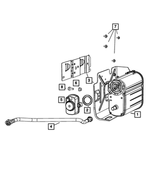 6105152AA - Emission Controls: Hex Head Screw for Mopar Image