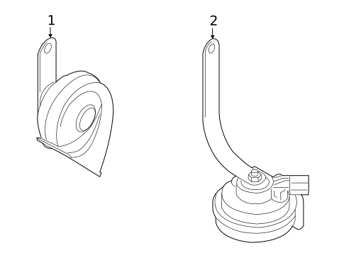 Horn for 2009 BMW Z4 #0