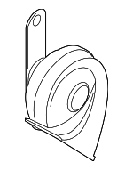 61337191719 - Electrical: Horn for BMW: Z4 Image