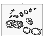 C2S52486 - : Composite Assembly for Jaguar: X-Type Image