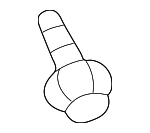 7539230230 - Body: Lift-gate Finish Panel Clip for Lexus: GS300, GS400, GS430, IS300 Image