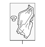 72110TYFG01 - Body: Lock Assembly for Honda Image