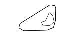 72148T20A01 - Body: Handle, Outside Gasket for Honda Image
