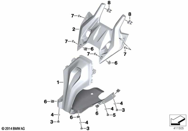 46638545312 - : Cover for BMW-Motorrad Image