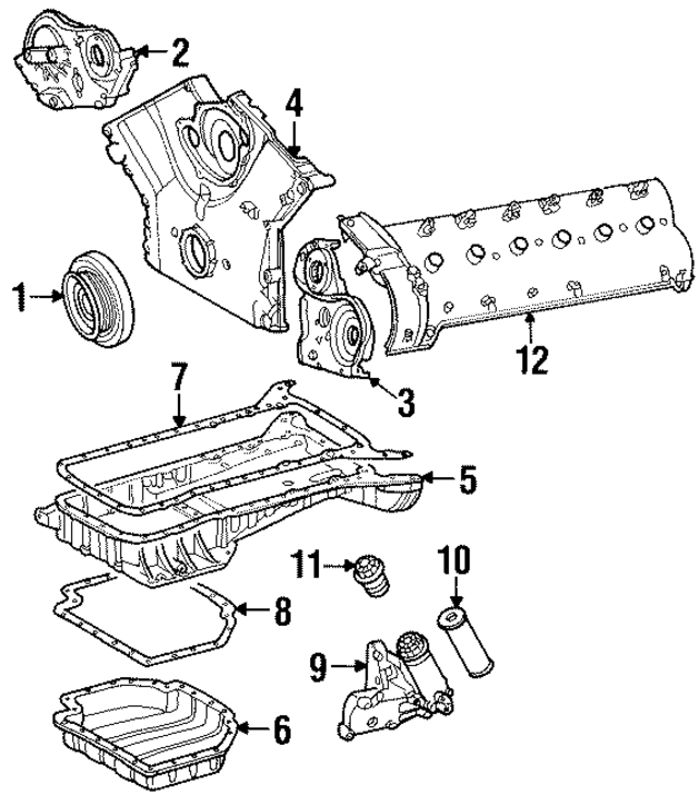 1200101730 - Engine: Short Block for Mercedes-Benz Image