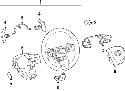 Cruise Control for 2024 Lexus RX450h+ #0
