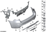 51127210541 - : Decor Trim, Left for BMW Image
