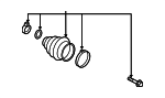 8K0598203C - Suspension: Outer Boot for Audi Image