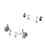 4779645AD - Electrical: Anti-lock Brakes Sensor, Left Rear for Mopar Image image