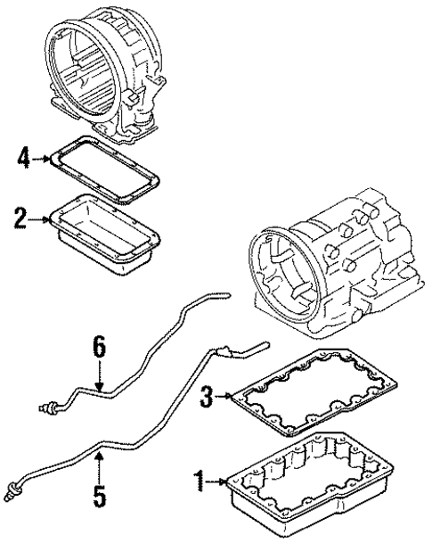 Transmission Components for 2002 Honda Passport #0