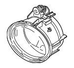 63177238787 - Electrical: Fog Lamp Assembly for BMW Image