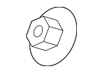 90008412302 - Electrical: Battery Cable Nut for Porsche Image