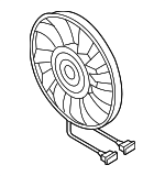 1KM959455G - Cooling System: Fan &amp; Motor for Volkswagen: Beetle, Golf, Jetta, Passat Image