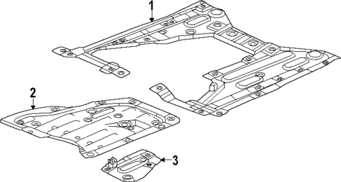 Under Cover & Splash Shields for 2015 Acura ILX #0