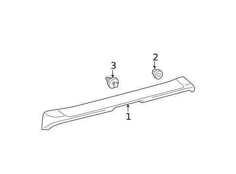 Spoiler for 2008 Toyota Sequoia #0