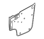 15837770 - Body: Door Water Deflector for GM Image