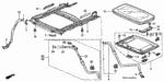70617S5AJ01 - Interior/Bumper: SCREW, TAPPING (4X7) (PO) for Honda Image