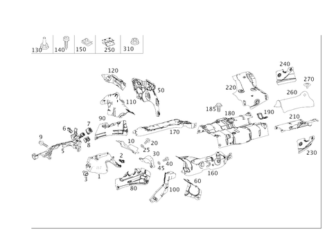 Screening Plates for 2008 Mercedes-Benz R320 #0