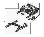 4K0881105K - Body: Seat Frame for Volkswagen Image