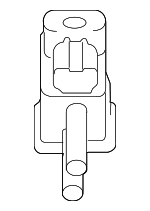 258600V040 - : 2009-2017 Toyota - Valve Assembly,  Vacuum Switching,  No. 1 for Toyota: Camry, Venza Image