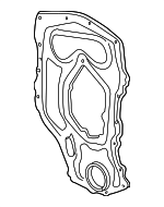 24575933 - Engine: Engine Timing Cover for Chevrolet: Cavalier | Pontiac: Sunfire Image