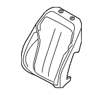 52107354597 - Body: Seat Back Pad for BMW Image