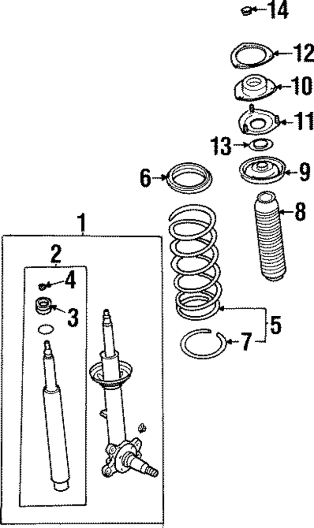 561056P926 - : Strut Cylinder for INFINITI: Q45 Image