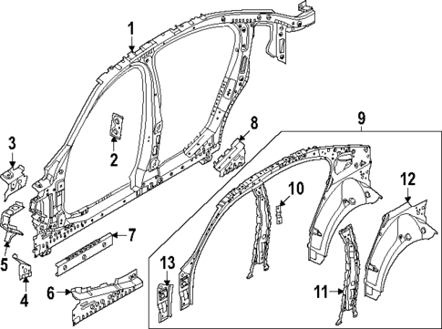 Uniside for 2024 BMW 530i #0