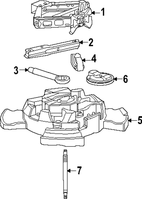 Jack & Components for 2024 Chevrolet Trax #0
