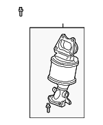 18290RCAL00 - : Catalytic Converter for Acura Image