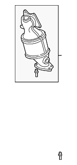 18190RCAL00 - : Catalytic Converter for Acura Image