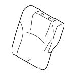 64330FN010 - : Seat Back Pad for Subaru: Crosstrek, Impreza Image