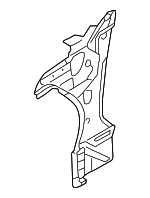 4E0810179D - Body: Inner Hinge Pillar for Audi Image