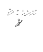 68101959AA - Wheels: Jack Tool Storage Bag for Mopar Image