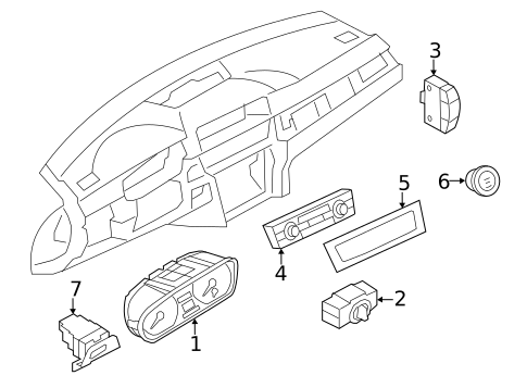 Controls for 2012 BMW 128i #0