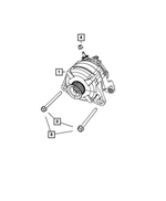 R4801769AB - Electrical: Engine Generator, Remanufactured for Dodge: Ram 2500 | Ram: 1500, 2500, 3500 Image