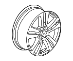 42700TG7A61 - : Wheel, Alloy for Honda: Pilot Image