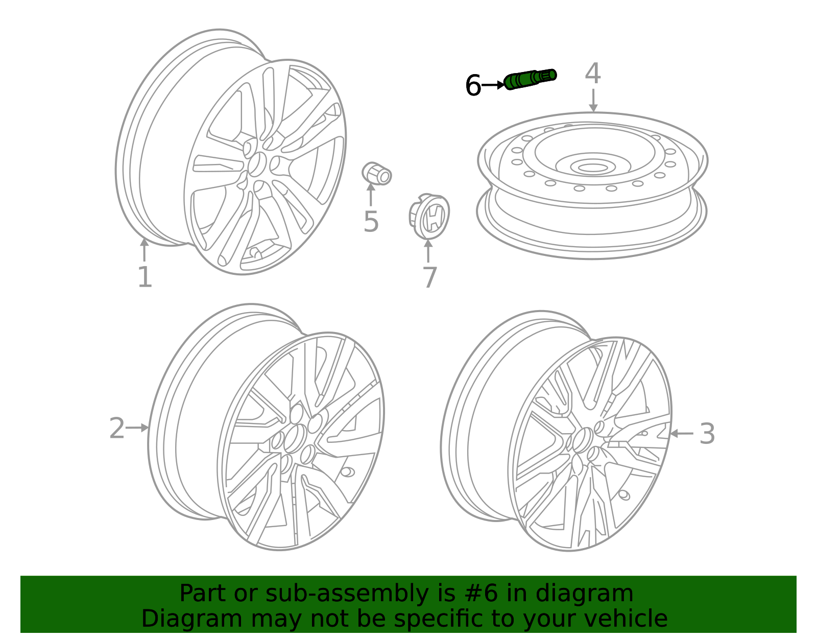42753-SB8-661 - Tire Valve Stem | Toronto Honda Parts