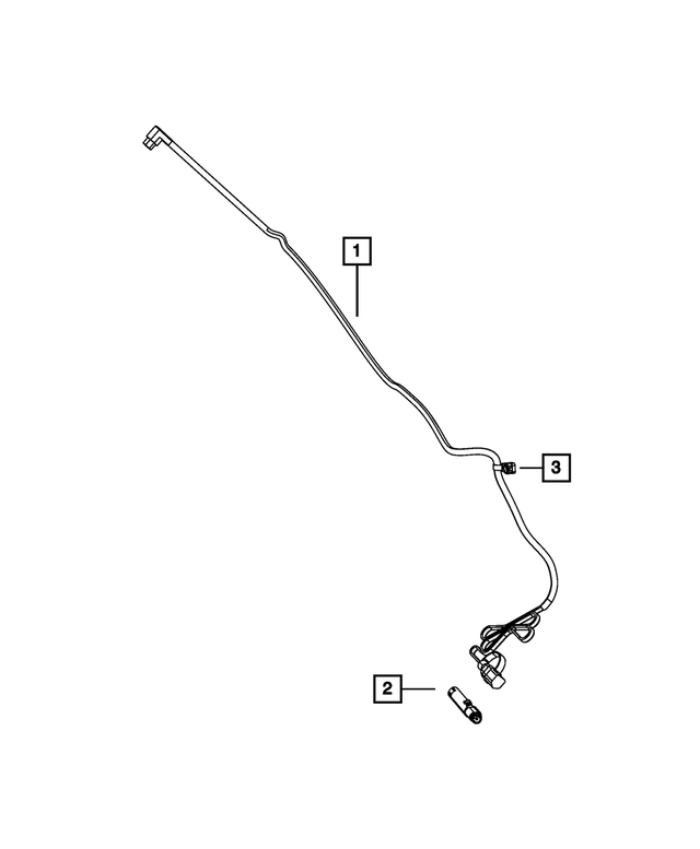 5033279AA - 2.4L Gas; Engine: Engine Block Heater Cord for Mopar Image