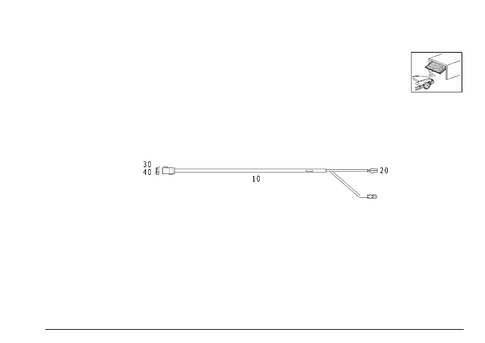 Cable Harnesses of Belt Warner & Tachograph for 1999 Mercedes-Benz SLK230 #0