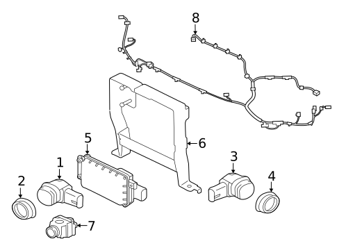 Electrical Components for 2023 Jaguar F-Pace #1