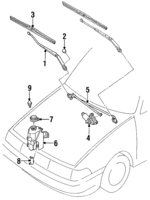 FOCZ17C526A - Body: Cover for Ford: Escort | Mercury: Tracer Image