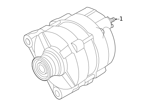 Alternator for 2022 Nissan Versa #0