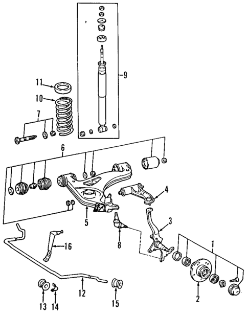 Upper Control Arm for 1994 Mercedes-Benz C 280 #0