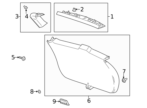 Interior Trim for 2019 Buick Encore #0