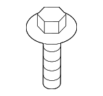 1129306161 - Body: Hinge Bolt for Genesis: Electrified G80, G70, G80, G90 | Hyundai: Azera, Elantra, Elantra GT, Equus, Genesis, Genesis Coupe, Kona, Kona Electric, Kona N, Santa Fe, Santa Fe Sport, Santa Fe XL, Tiburon, Tucson, Veloster, Veloster N, XG300, XG350 Image