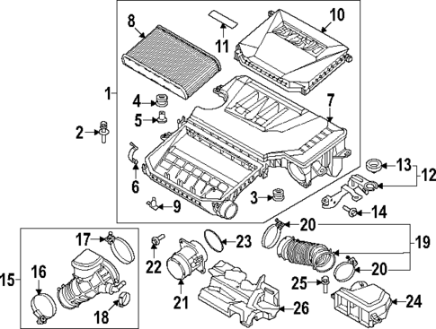 Air Intake for 2023 Kia Niro #0