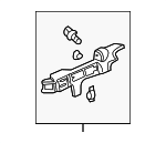 72643SEPA02 - Body: Handle Base for Acura: TL Image