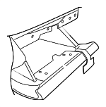 5EW101DVAG - Body: Glove Box Assembly for Dodge: Ram 1500 Van, Ram 2500 Van, Ram 3500 Van Image